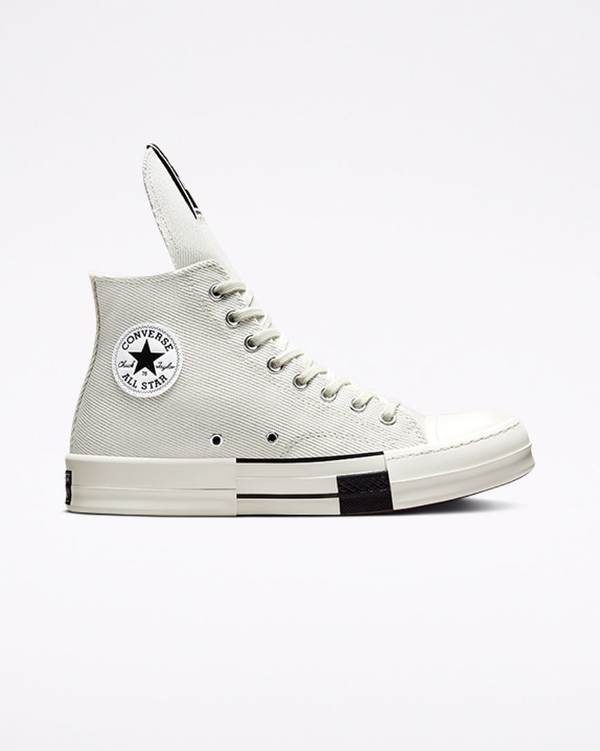 Zapatillas Altas Converse x DRKSHDW DRKSTAR Chuck 70 Hombre Blancas Negras | PE 842WEL